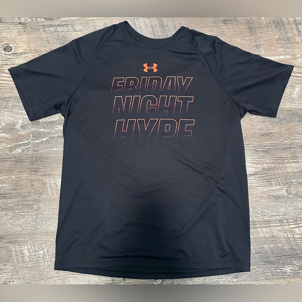 Under Armour Black 'Friday Night Hype' Men's Tee